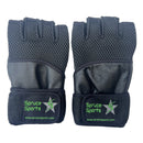 Gewichtheberhandschuhe mit Handgelenkbandagen