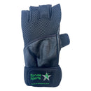 Gewichtheberhandschuhe mit Handgelenkbandagen