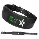 Weightlifting 4" Leather Belts