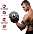 BFR Blood Flow Resistance Arm Straps with Buckle - Pair - Spruce Sports