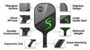Pickleball Fiber Glass Paddle - 12mm