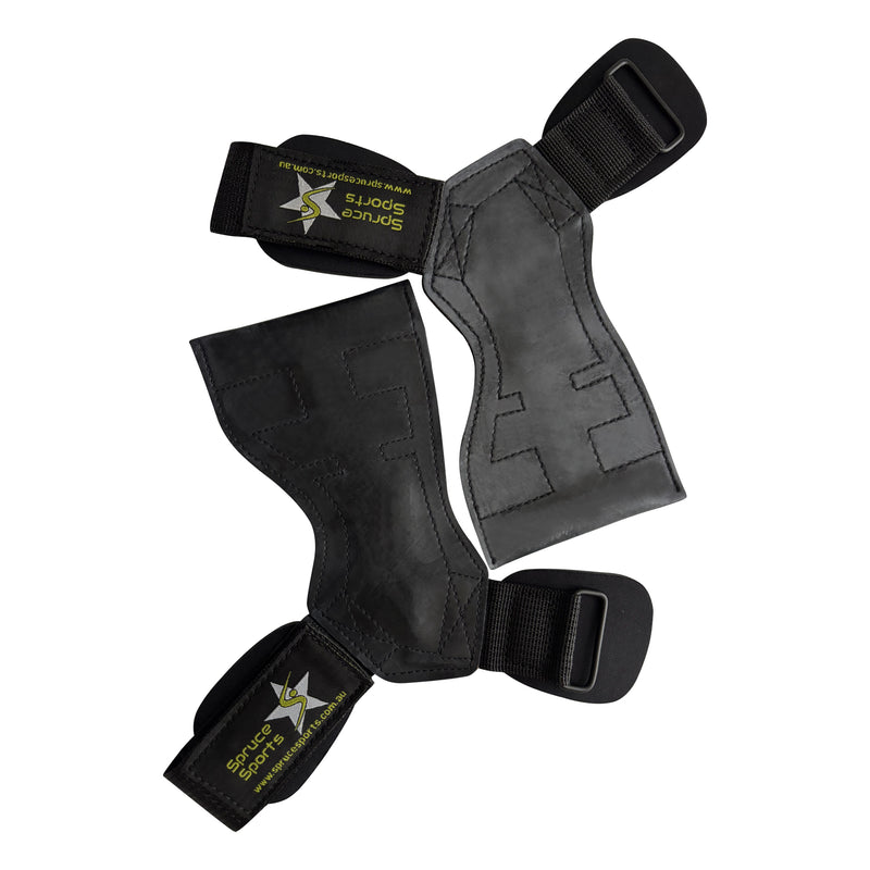 Leather Hand Grips - Pair