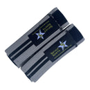 Correas de resistencia al flujo sanguíneo BFR para piernas y muslos con velcro (par)