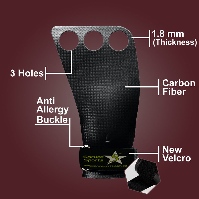 Weight Lifting Crossfit Grips - Pair - Spruce Sports