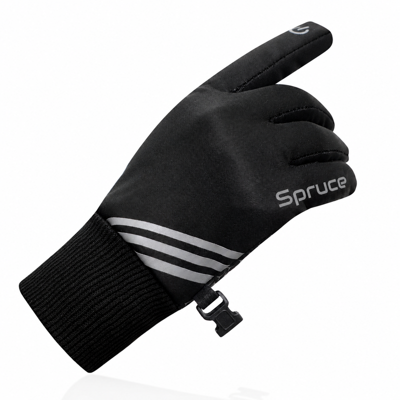 Winddichte Touchscreen-Handschuhe mit Gelpolster für Herren