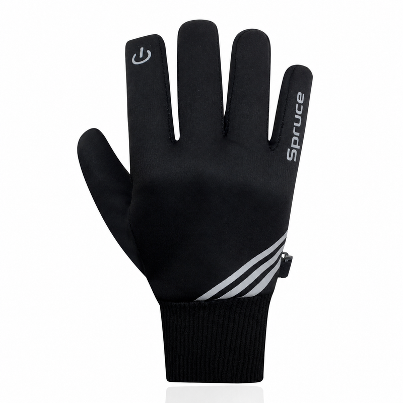 Winddichte Touchscreen-Handschuhe mit Gelpolster für Herren