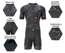 Men's All Seasons Gel Padded Trisuit-Triathlon - Spruce Sports