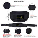 Weight Lifting Double Belts - Spruce Sports