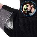 Gewichtheberhandschuhe mit Handgelenkbandagen