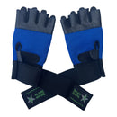 Gewichtheberhandschuhe mit Handgelenkbandagen