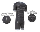 Men's All Seasons Gel Padded Tri Skinsuit-Triathlon - Spruce Sports
