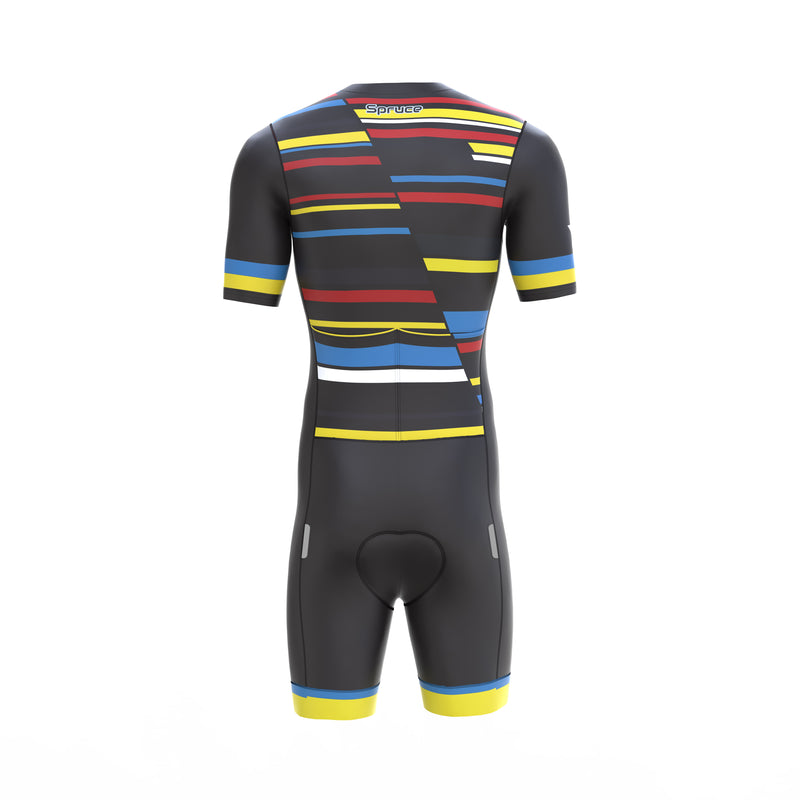 Men's All Seasons Gel Padded Tri Skinsuit-Triathlon - Spruce Sports