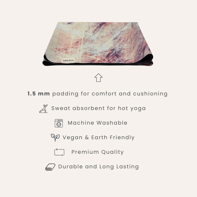 Travel Yoga Mat – Mystic Marble - Spruce Sports