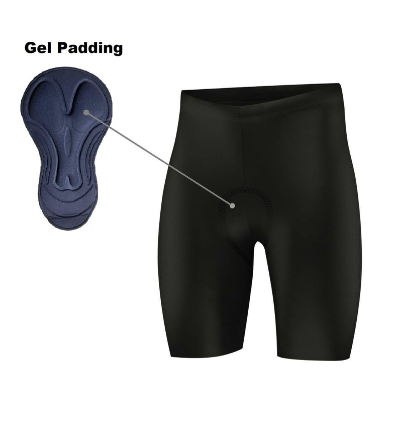Men's Gel Padded Inner Liners to Wear Under MTB Shorts
