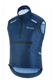 Unisex Water Resistant Hooded Gilet - Spruce Sports