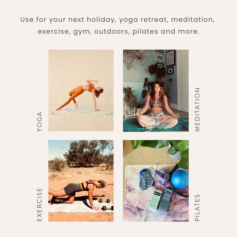 Travel Yoga Mat – Dancing Chakra - Spruce Sports