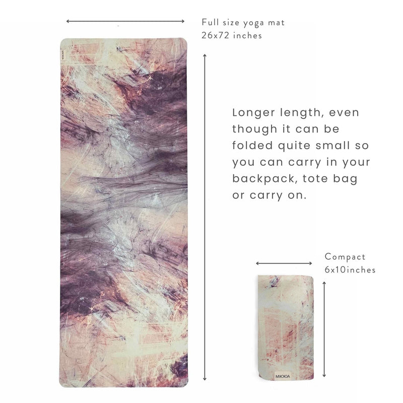 Travel Yoga Mat – Mystic Marble - Spruce Sports
