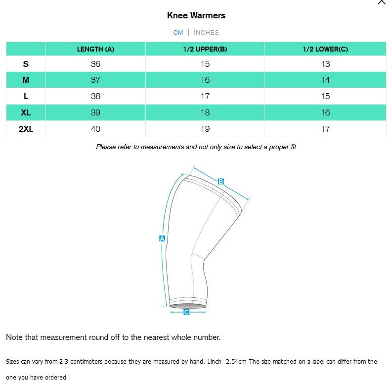 Knee Warmers - Spruce Sports