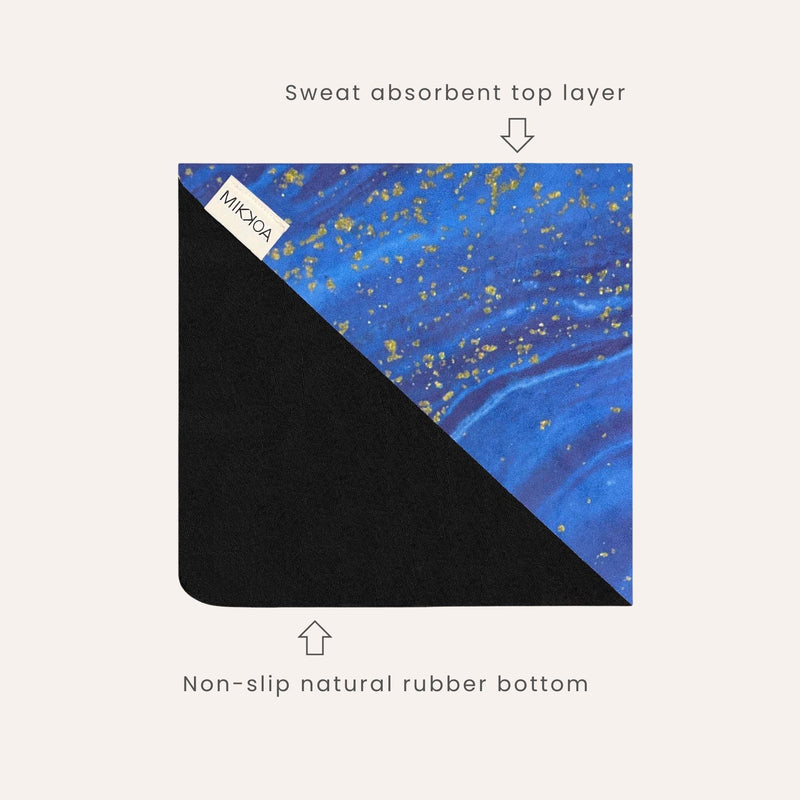 Travel Yoga Mat – Midnight Ocean - Spruce Sports