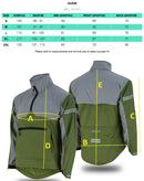 Men's Hooded Rain Jacket - Spruce Sports