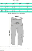 Women Cycling 3/4 Padded Shorts - Spruce Sports