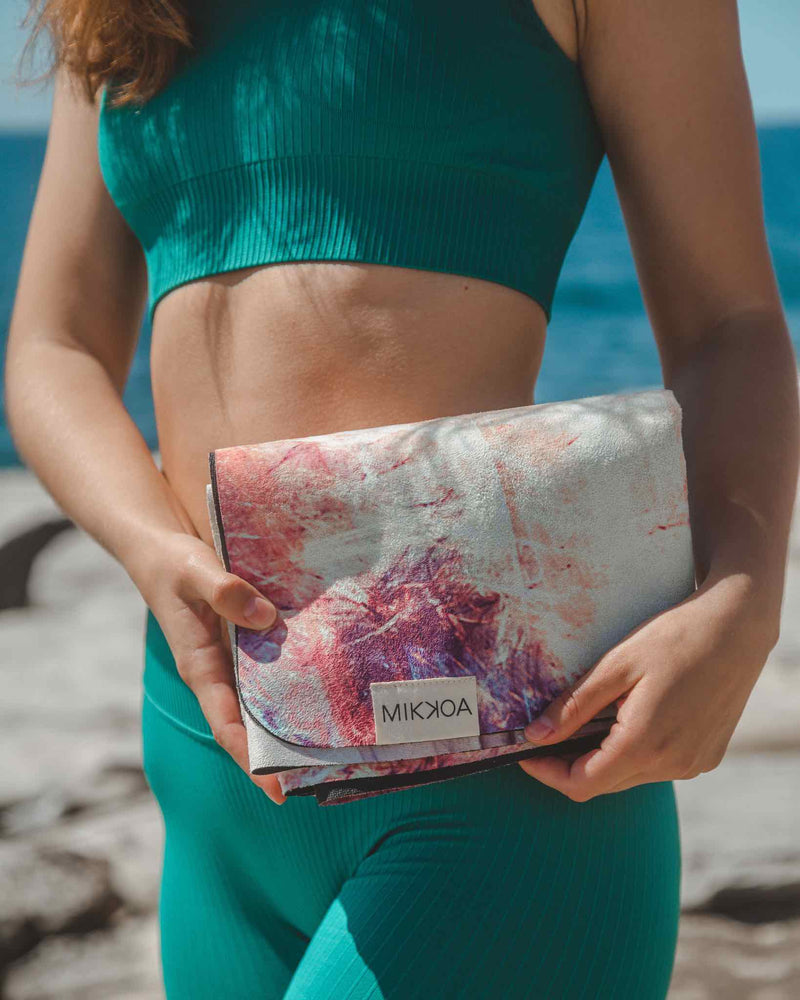 Travel Yoga Mat – Mystic Marble - Spruce Sports