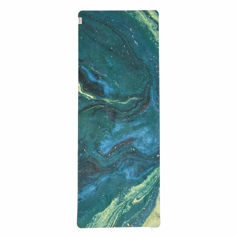 Travel Yoga Mat – Galaxy Aurora - Spruce Sports