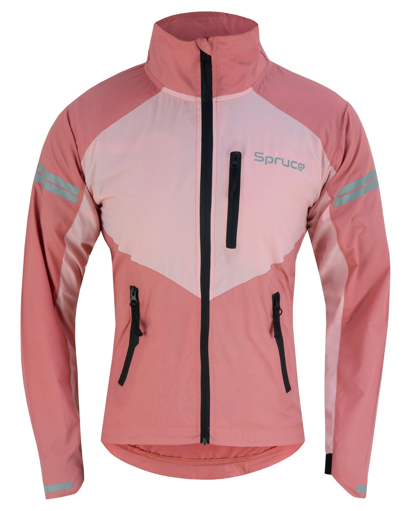 Women's Hooded Rain Jacket - Spruce Sports