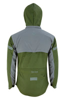 Men's Hooded Rain Jacket - Spruce Sports