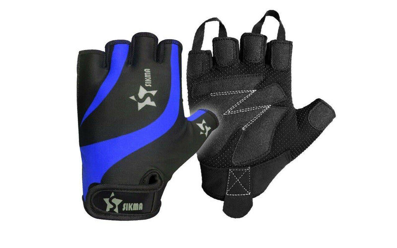 Cycling Fingerless/Half Finger Gloves Anti Slip Bike Mitts - Spruce Sports