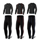 Men's Compression Top + Bottom Baselayers Set - Spruce Sports