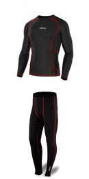 Men's Compression Top + Bottom Baselayers Set - Spruce Sports
