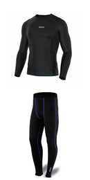 Men's Compression Top + Bottom Baselayers Set - Spruce Sports