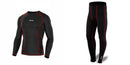 Men's Compression Top + Bottom Baselayers Set - Spruce Sports