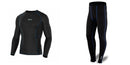 Men's Compression Top + Bottom Baselayers Set - Spruce Sports