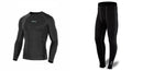 Men's Compression Top + Bottom Baselayers Set - Spruce Sports