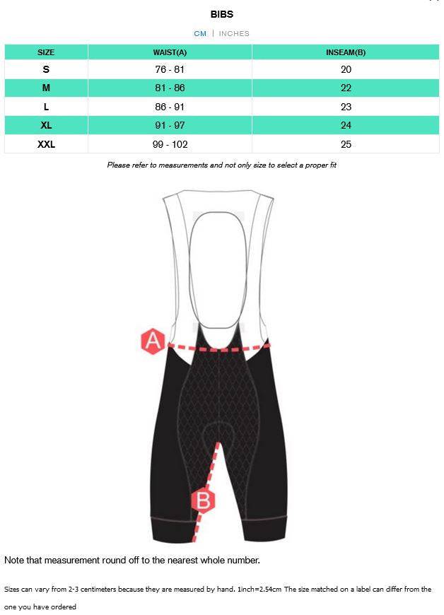 Men's Cycling Bib Shorts - Spruce Sports
