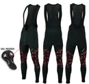 Men's Cycling Gel Padded Bib Tights - Spruce Sports
