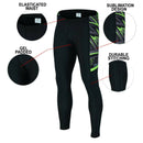 Men's Cycling Gel Padded Tights - Spruce Sports