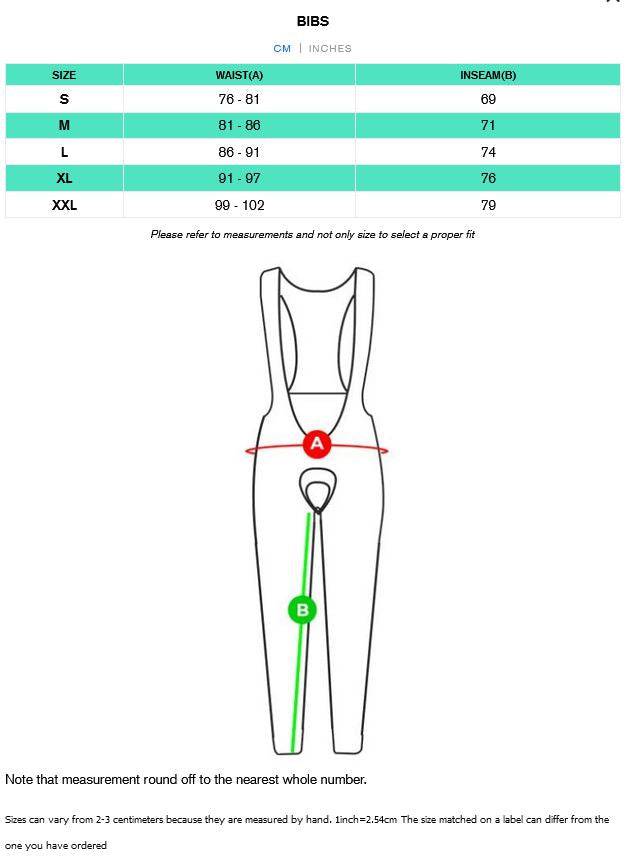 Men's Cycling Winter Bib Tights - Spruce Sports