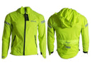 Men's Hooded Rain Jacket - Spruce Sports