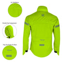 Men's Hooded Rain Jacket - Spruce Sports