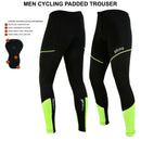 Men's Winter Cycling Padded Tights - Spruce Sports