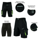 MTB Shorts with Padded Liner - Spruce Sports