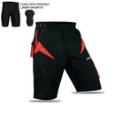 MTB Shorts with Padded Liner - Spruce Sports