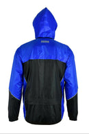 Unisex Waterproof Hooded Rain Jacket - Spruce Sports