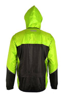 Unisex Waterproof Hooded Rain Jacket - Spruce Sports
