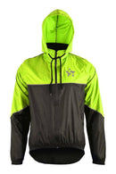 Unisex Waterproof Hooded Rain Jacket - Spruce Sports