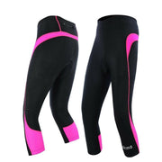 Women Cycling 3/4 Padded Shorts - Spruce Sports
