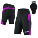 Women Cycling Long Length Padded Shorts - Spruce Sports